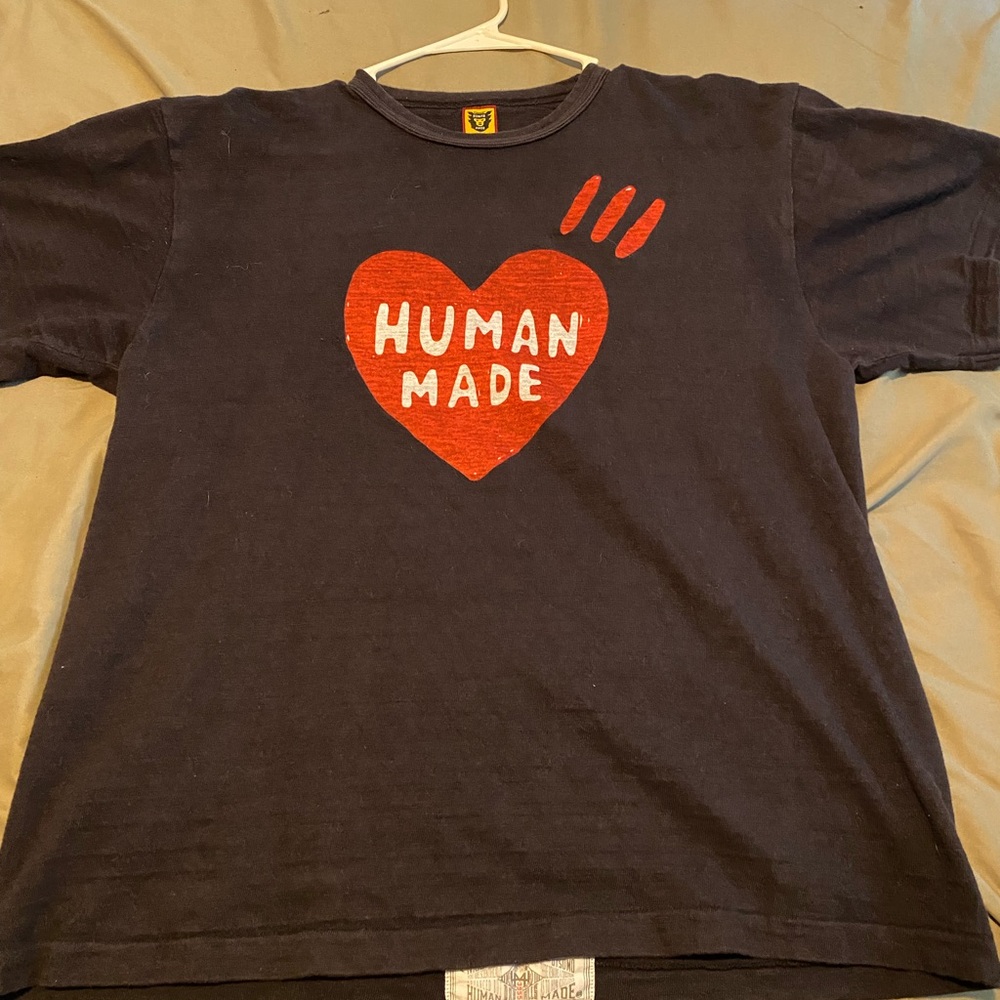 Human Made Black Garment with Logo Tag